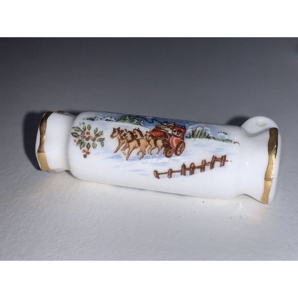 Eleven Coalport Miniature Christmas Ornaments Bone China England My Collection - Picture 10 of 16